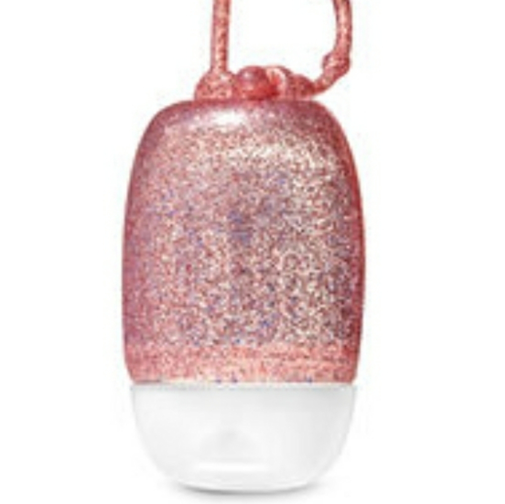 Bath & Body Works Rose Gold Glitter PocketBac Holder